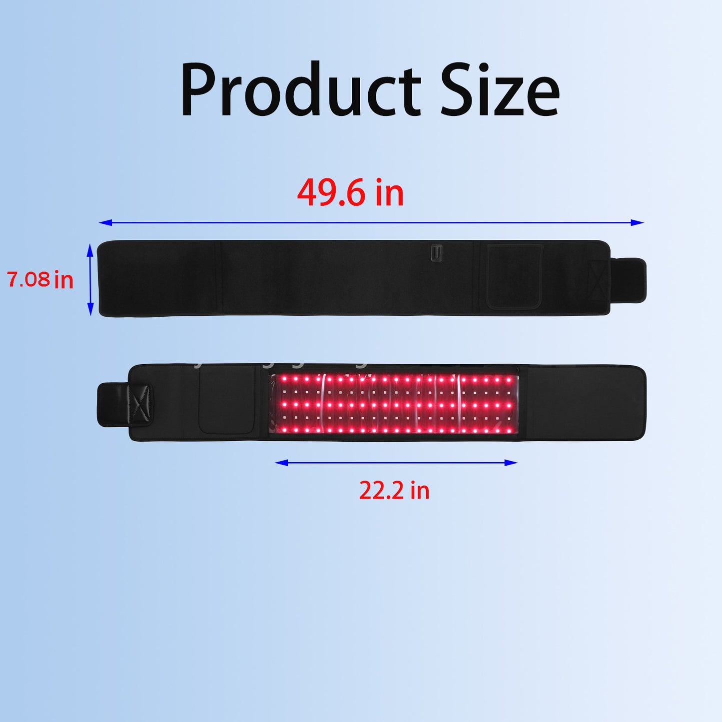 Infrared LED Light Therapy Belt 850nm 660nm